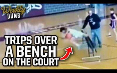 Kid trips over bench on court during game & MLB The Show has 3 cover athletes | Weekly Dumb