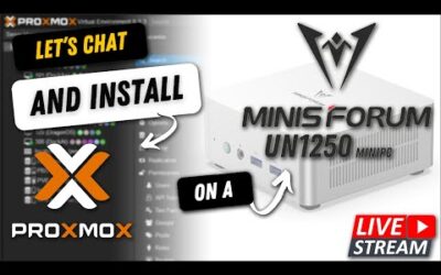 Let’s Chat & Install Proxmox on a MinisForum UN1250 – Livestream!