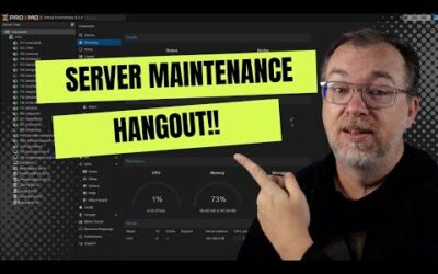 Server Maintenance and Hangout Chat