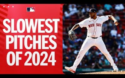 The slowest pitches of the 2024 season!