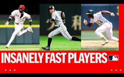 Who is the fastest MLB player EVER? (feat. Rickey Henderson, Billy Hamilton, Elly De La Cruz & MORE)