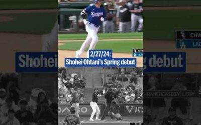 Shohei Ohtani wastes no time in Spring Training! | 大谷翔平ハイライト