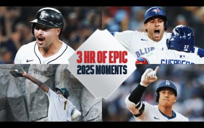 3 hours of the MOST EPIC moments of the 2025 MLB season!